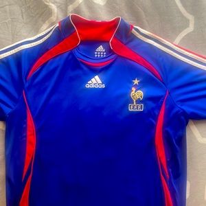 French National team 2006 World Cup jersey adidas